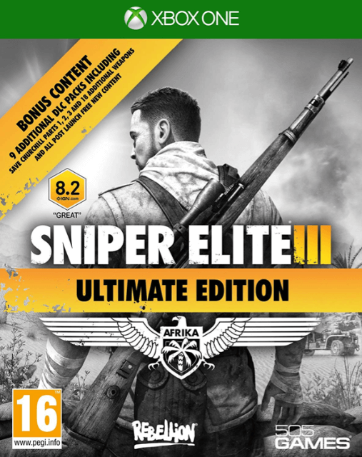 Sniper Elite III [Collector's Edition] box art for Xbox One